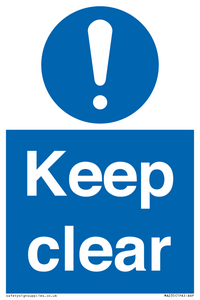 keep clear